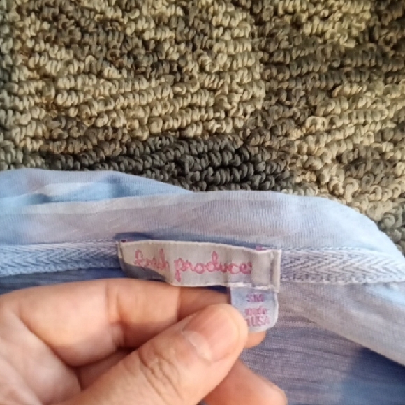 Fresh Produce Striped Long Sleeve Tee Casual Cotton Womens Medium - Picture 6 of 10